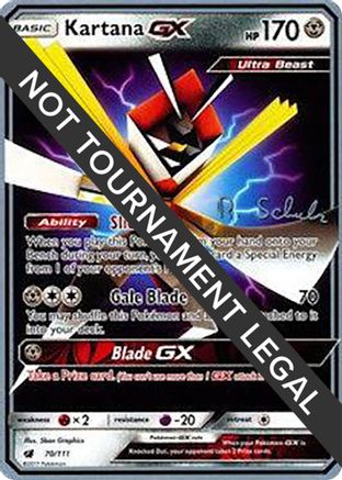 Kartana GX (70/111) (Victory Map - Robin Schulz) [World Championships 2018]-1
