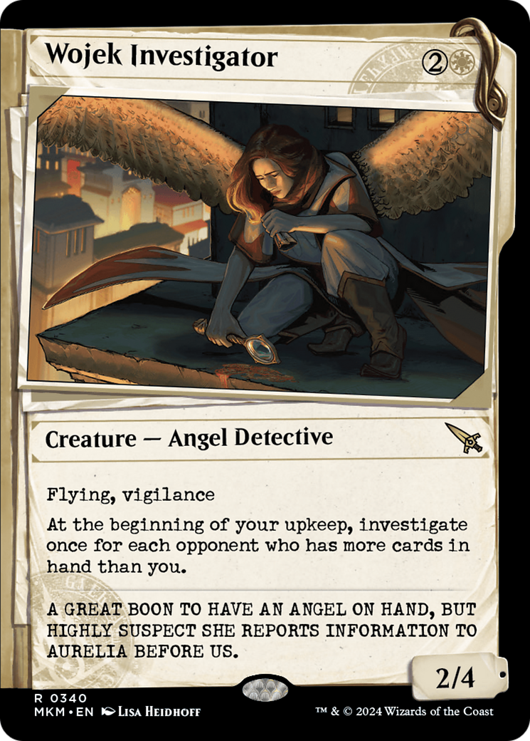 Wojek Investigator (Showcase) (MKM-340) - Murders at Karlov Manor: (Showcase)-1