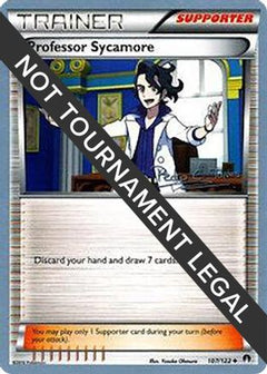 Professor Sycamore (107/122) (Dragones y Sombras - Pedro Eugenio Torres) [World Championships 2018]-1