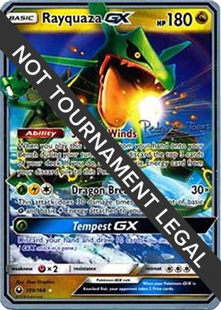 Rayquaza GX (109/168) (Dragones y Sombras - Pedro Eugenio Torres) [World Championships 2018]-1