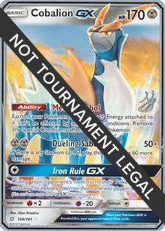 Cobalion GX (106/181) (Perfection - Henry Brand) [World Championships 2019]-1