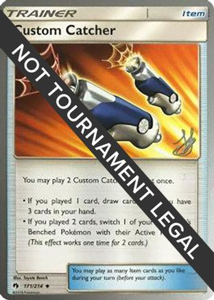 Custom Catcher (171/214) (Perfection - Henry Brand) [World Championships 2019]-1