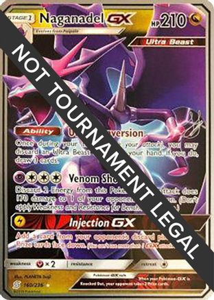 Naganadel GX (160/236) (Perfection - Henry Brand) [World Championships 2019]-1