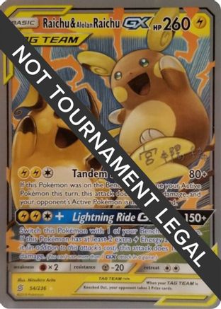Raichu & Alolan Raichu (54/236) (Pikarom Judge - Haruki Miyamoto) [World Championships 2019]-1