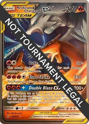 Reshiram & Charizard GX (20/214) (Perfection - Henry Brand) [World Championships 2019]-1