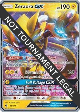 Zeraora GX (86/214) (Pikarom Judge - Haruki Miyamoto) [World Championships 2019]-1