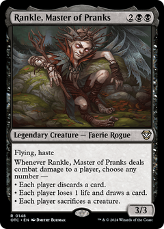 Rankle, Master of Pranks [Outlaws of Thunder Junction Commander]-1