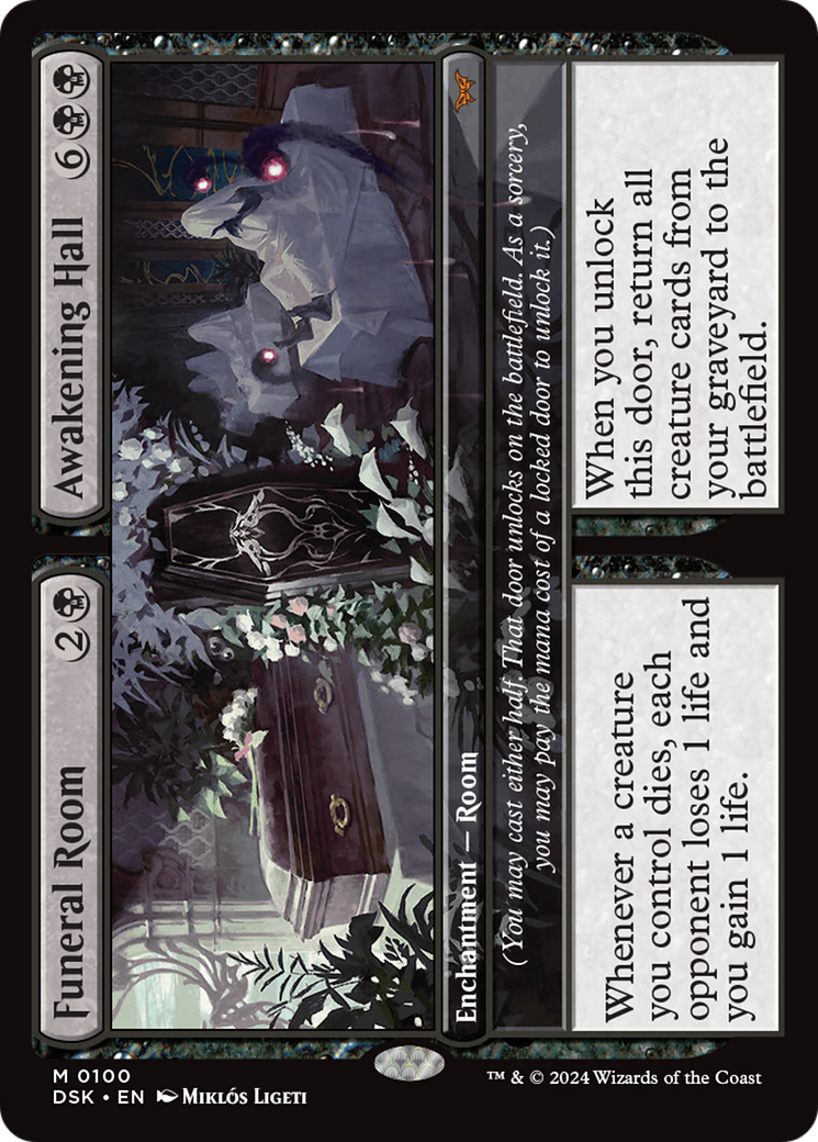 Funeral Room // Awakening Hall [Duskmourn: House of Horror]-1