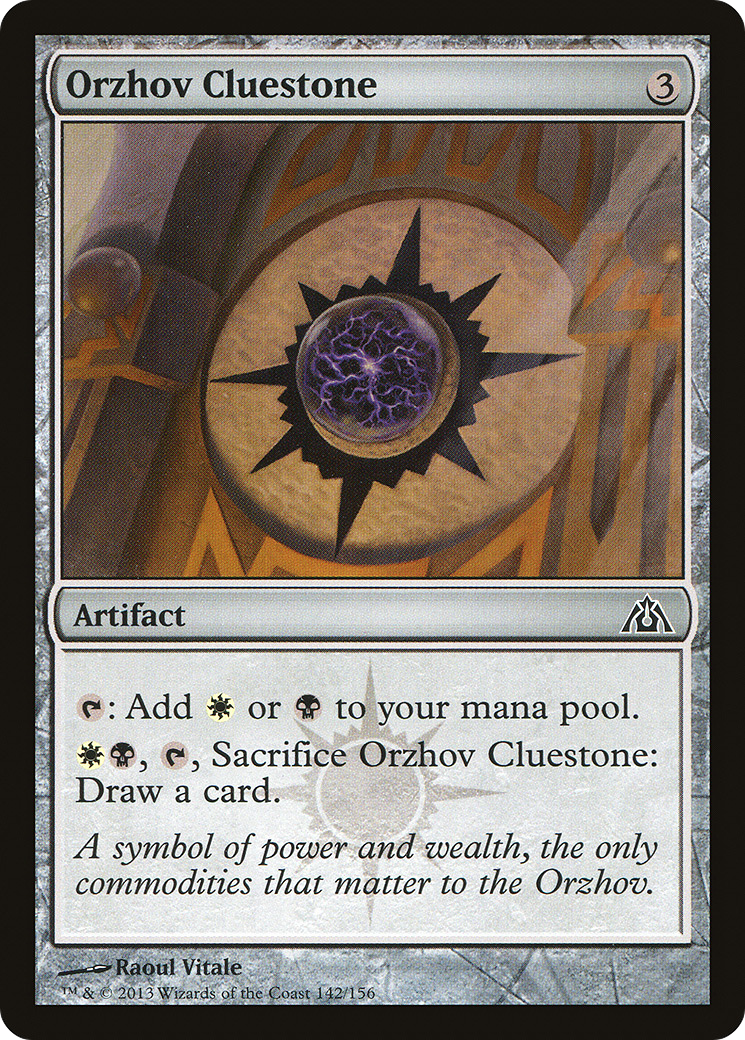 Orzhov Cluestone [Dragon's Maze]-1