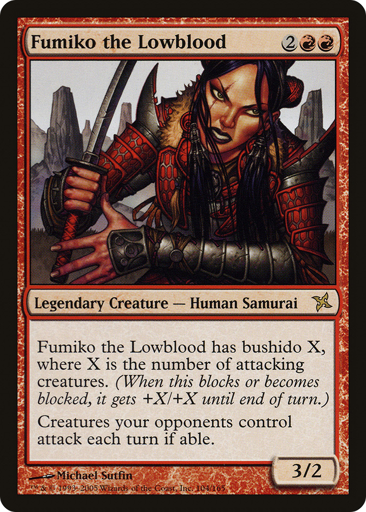 Fumiko the Lowblood [Betrayers of Kamigawa]-1