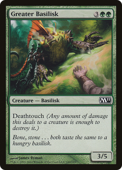 Greater Basilisk [Magic 2011]-1