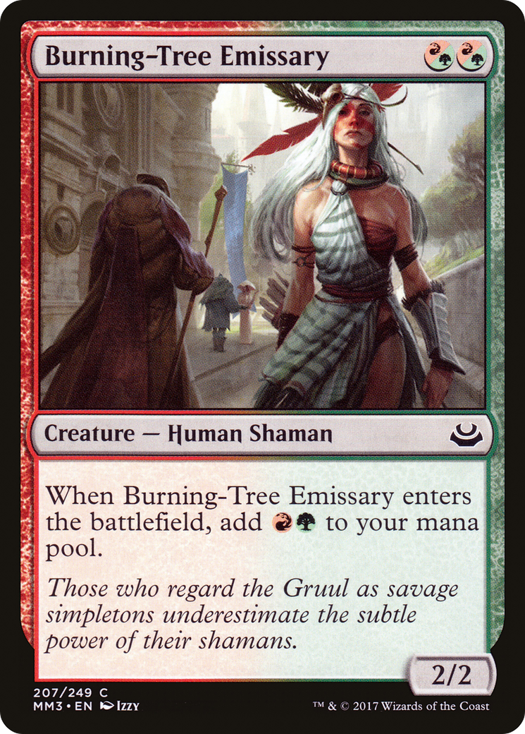 Burning-Tree Emissary [Modern Masters 2017]-1