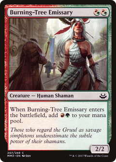 Burning-Tree Emissary [Modern Masters 2017]-1