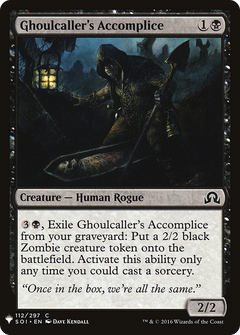 Ghoulcaller's Accomplice [Mystery Booster]-1