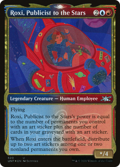 Roxi, Publicist to the Stars (Showcase) (Galaxy Foil) [Unfinity]-1