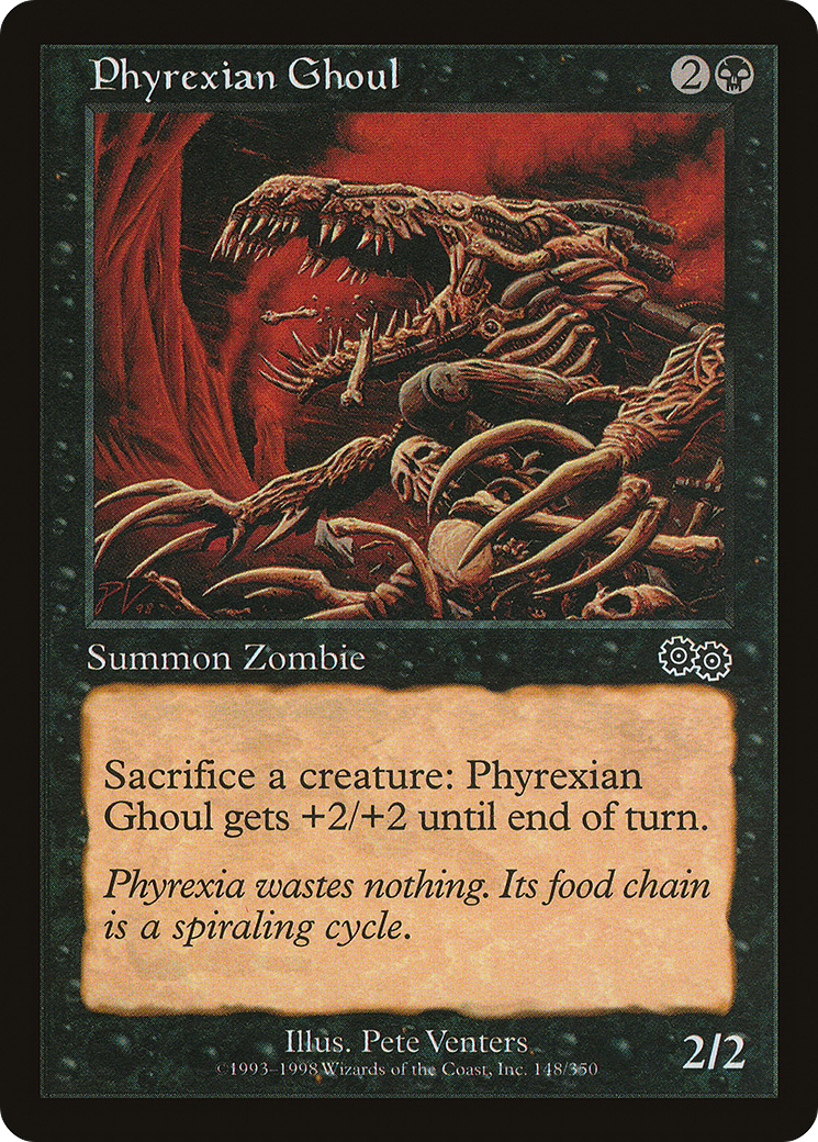 Phyrexian Ghoul [Urza's Saga]-1