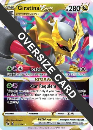 Giratina VSTAR (131/196) (Jumbo Card) [Sword & Shield: Lost Origin]-1