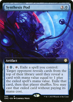 Synthesis Pod (Extended Art) [Phyrexia: All Will Be One Commander]-1