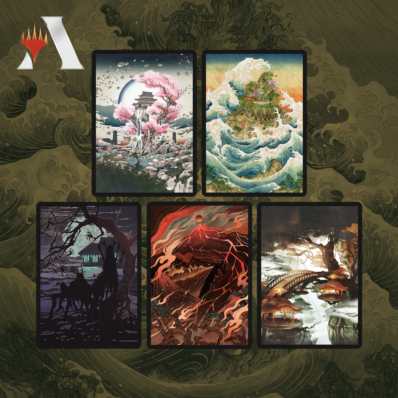 Secret Lair: Drop Series - Pictures of the Floating World (Foil Edition)-3