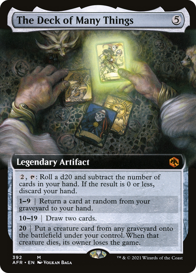 The Deck of Many Things (Extended Art) [Dungeons & Dragons: Adventures in the Forgotten Realms]-1