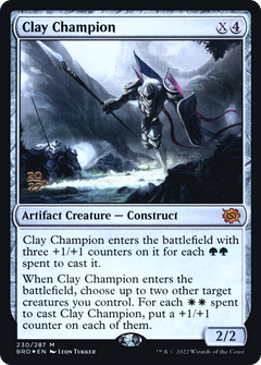 Clay Champion [The Brothers' War Prerelease Promos]-1
