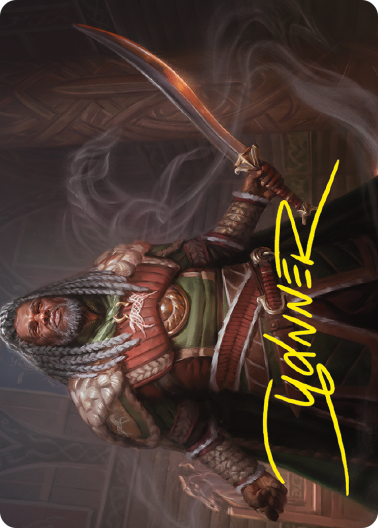 Théoden, King of Rohan // Théoden, King of Rohan (ALTR-025) - Tales of Middle-earth Art Series (Borderless) Foil-3