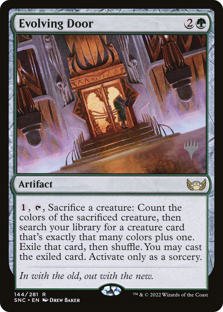 Evolving Door (Promo Pack) [Streets of New Capenna Promos]-1