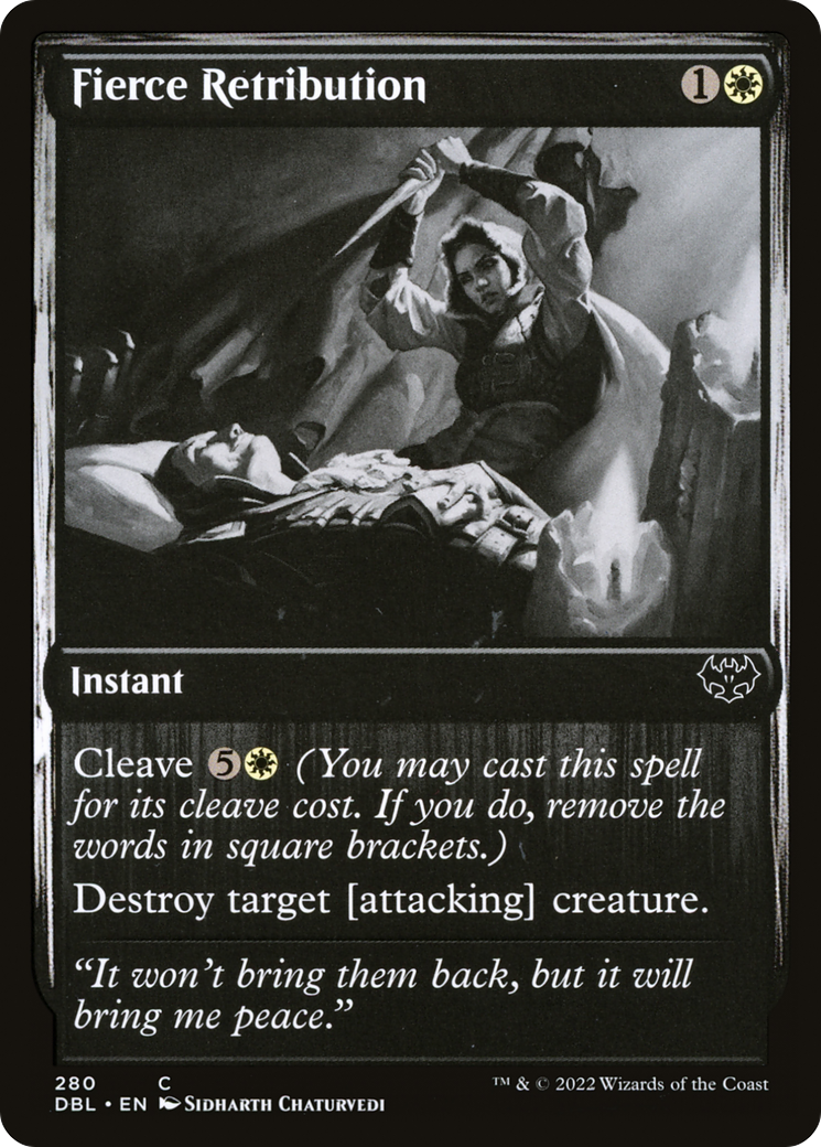 Fierce Retribution [Innistrad: Double Feature]-1