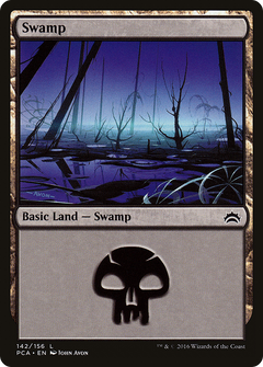 Swamp (142) [Planechase Anthology]-1