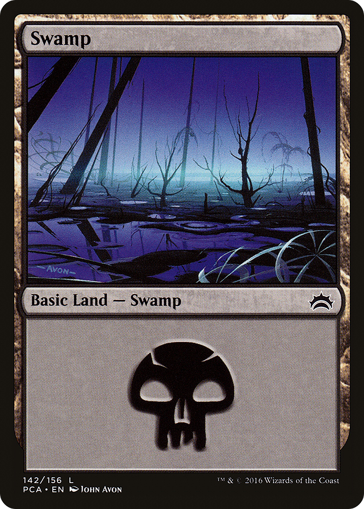 Swamp (142) [Planechase Anthology]-1