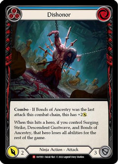 Dishonor [OUT051] (Outsiders)  Rainbow Foil-1