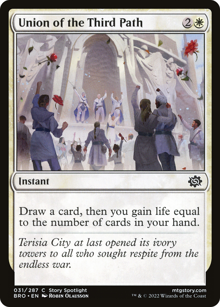 Union of the Third Path (BRO-031) - The Brothers' War Foil-1