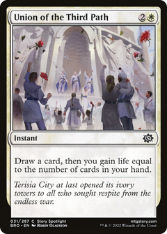 Union of the Third Path (BRO-031) - The Brothers' War Foil-1