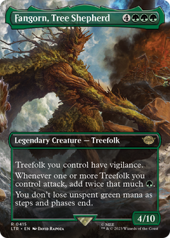 Fangorn, Tree Shepherd (Borderless Alternate Art) [The Lord of the Rings: Tales of Middle-Earth]-1