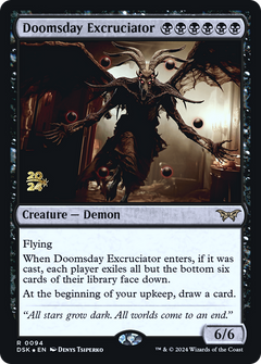 Doomsday Excruciator [Duskmourn: House of Horror Prerelease Promos]-1