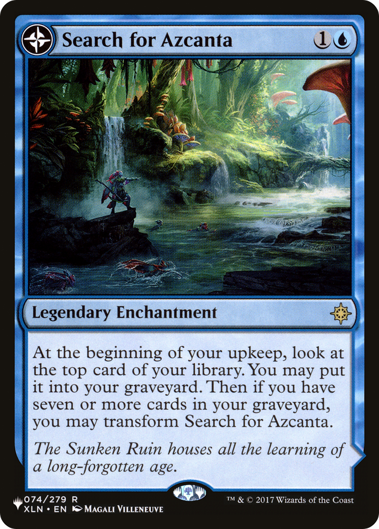 Search for Azcanta // Azcanta, the Sunken Ruin [Secret Lair: From Cute to Brute]-1