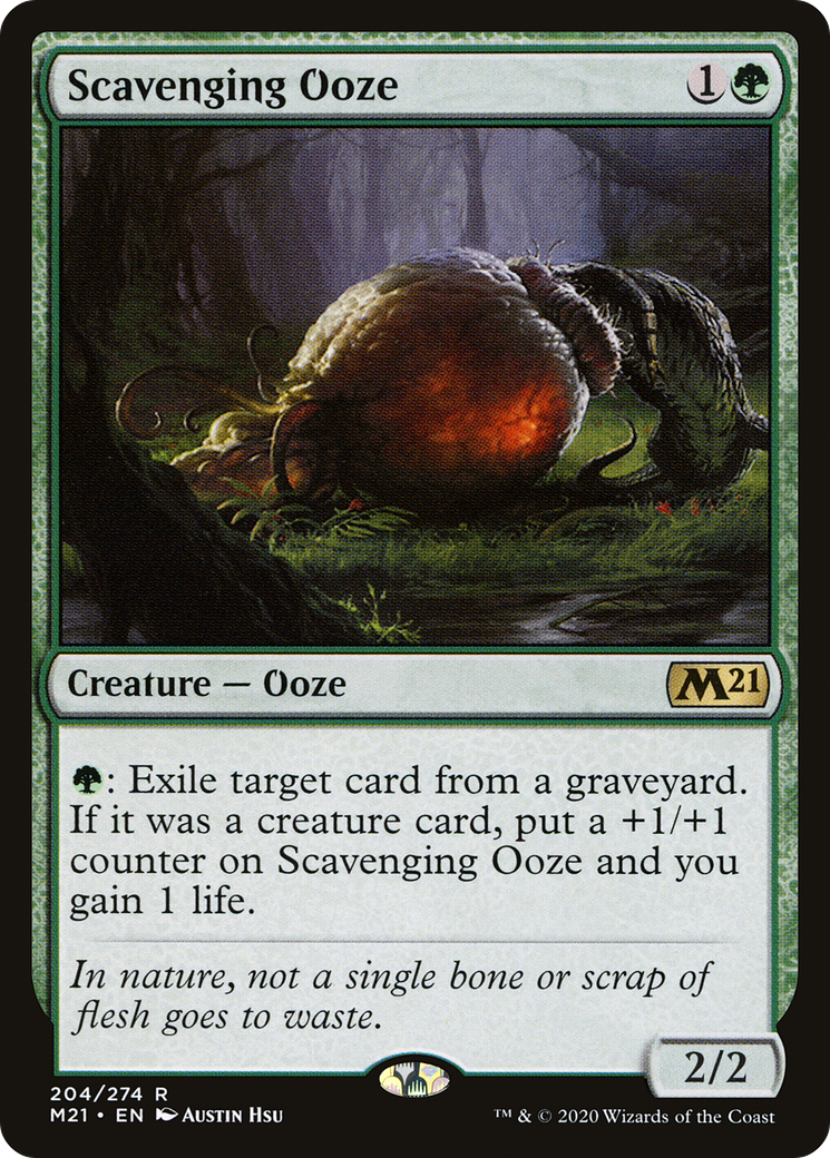 Scavenging Ooze [Core Set 2021]-1