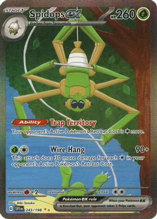 Spidops ex (243/198) [Scarlet & Violet: Base Set]-1