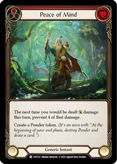 Peace of Mind (Red) [OUT231] (Outsiders)  Rainbow Foil-1
