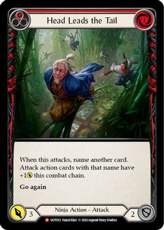 Head Leads the Tail [OUT052] (Outsiders)  Rainbow Foil-3
