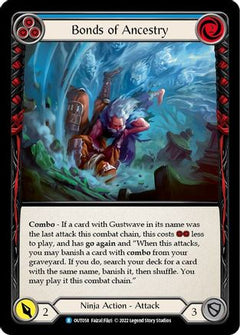 Bonds of Ancestry (Blue) [OUT058] (Outsiders)  Rainbow Foil-1