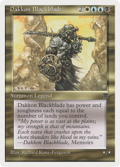Dakkon Blackblade [Chronicles]-1