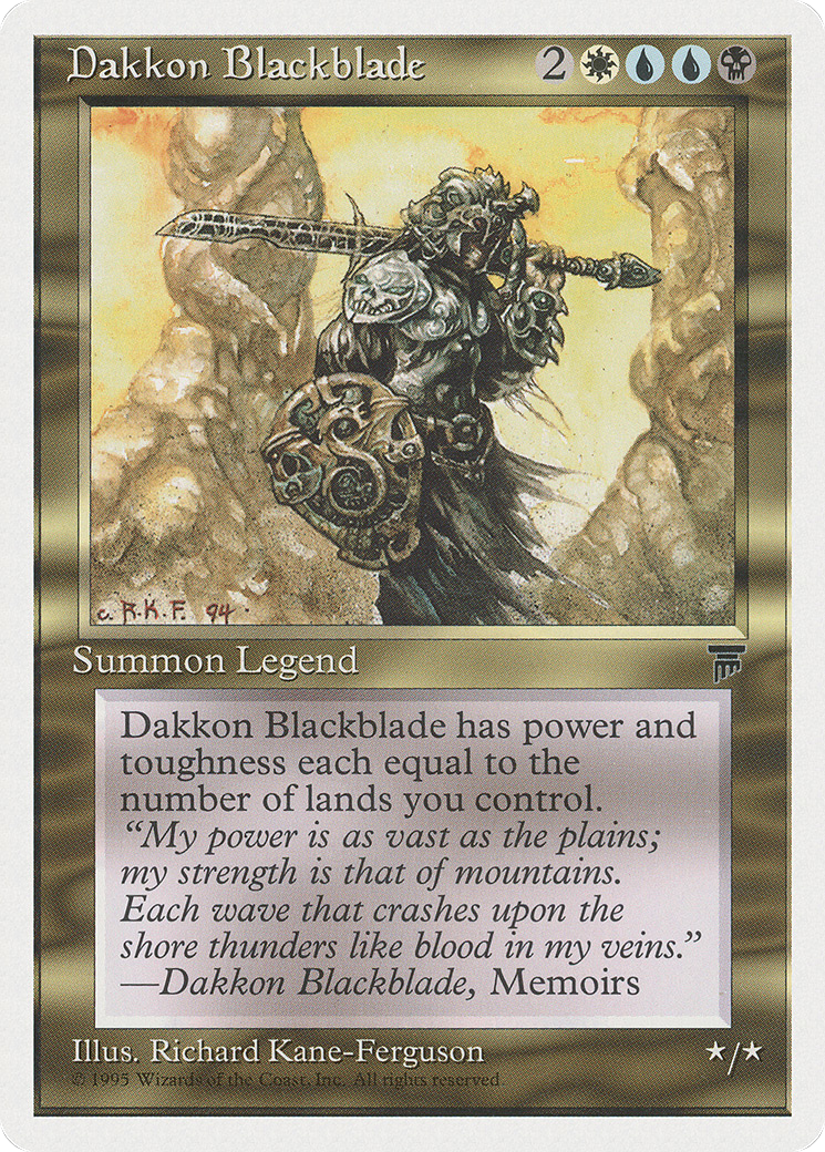 Dakkon Blackblade [Chronicles]-1