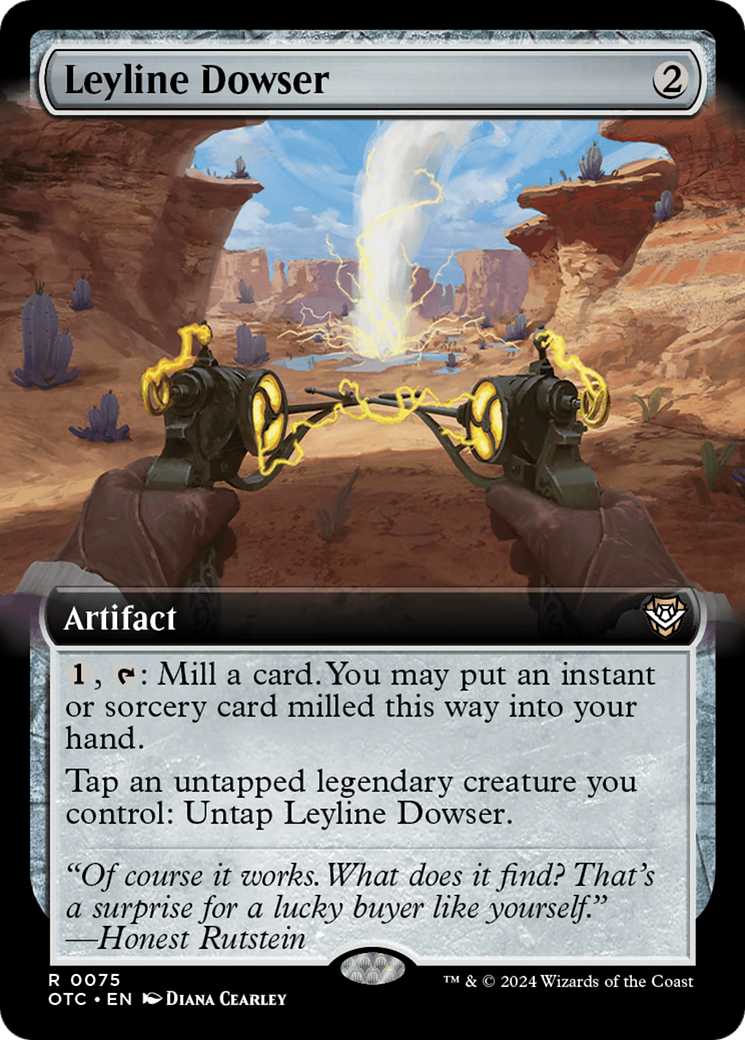 Leyline Dowser (Extended Art) [Outlaws of Thunder Junction Commander]-1