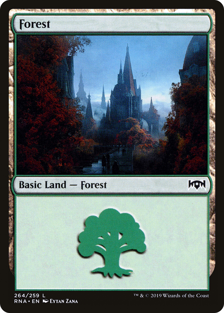 Forest (264) [Ravnica Allegiance]-1