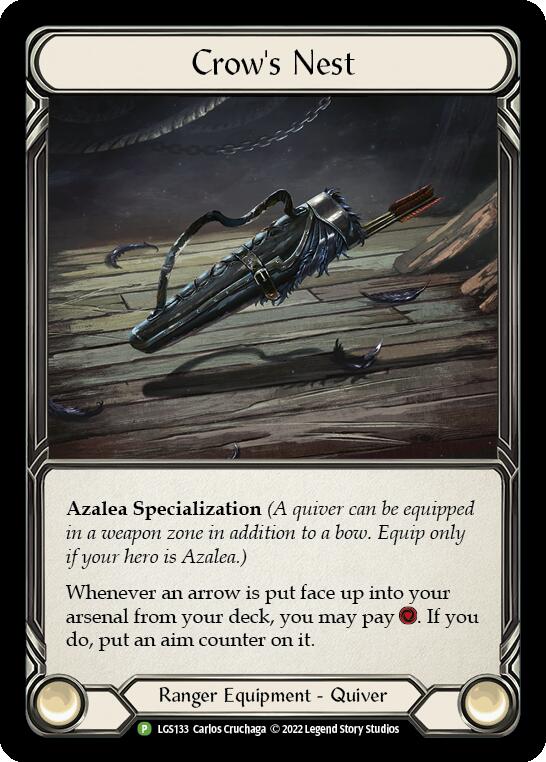 Barbed Castaway [LGS133] (Promo)  Rainbow Foil-1
