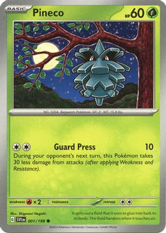 Pineco (001/198) [Scarlet & Violet: Base Set]-1