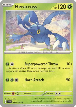 Heracross (002/198) [Scarlet & Violet: Base Set]-1