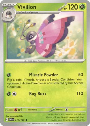 Vivillon (010/198) [Scarlet & Violet: Base Set]-1