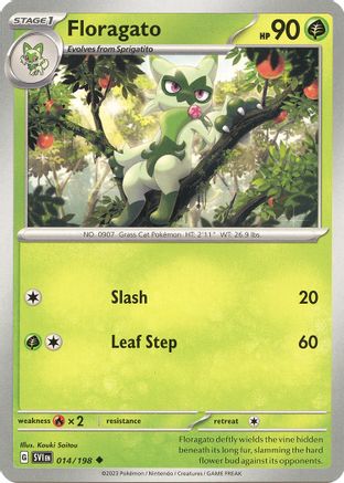 Floragato (014/198) [Scarlet & Violet: Base Set]-1